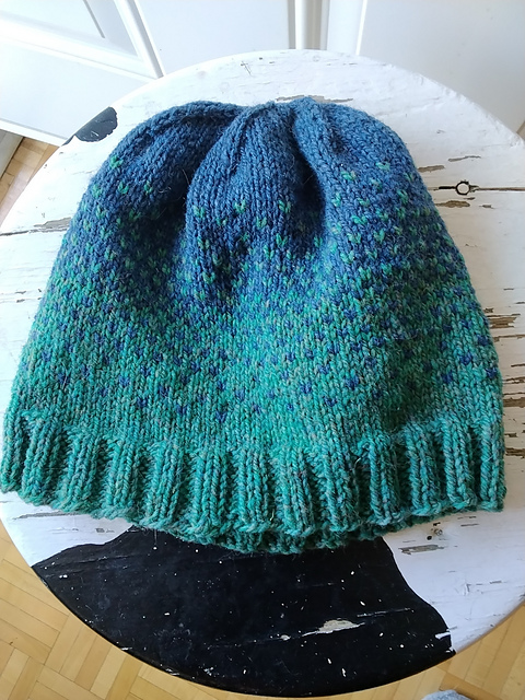 Quick ombré hat #2